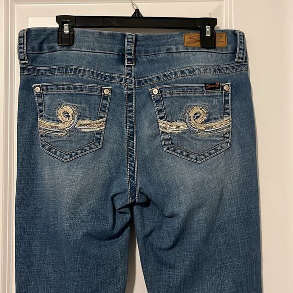 Seven7 Y2K Embellished Bootcut Jeans Women’s Size 10 - Picture 7 of 11